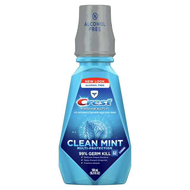 Crest Pro-Health Multi-Protection Alcohol-Free Mouthwash - Clean Mint 16.9oz