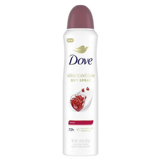 Antitranspirante en spray Dove Advanced Care, granada Revive, 3,8 oz