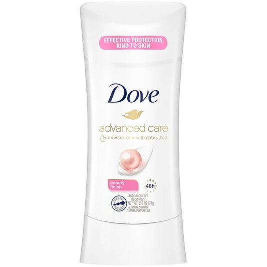 Dove Advanced Care Women's Antiperspirant Deodorant Stick, Freesia, Waterlily & Rose, 2.6 oz