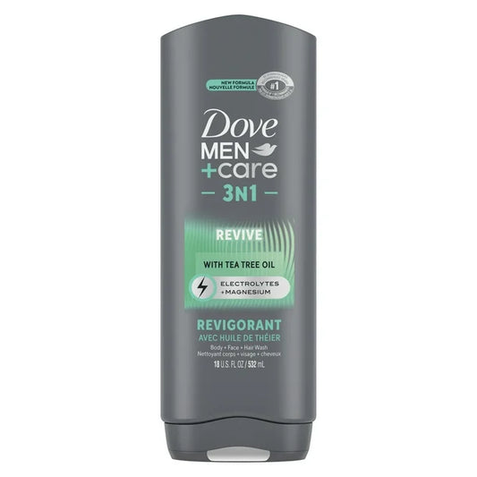 Dove Men+Care Revive Body Wash 18oz***