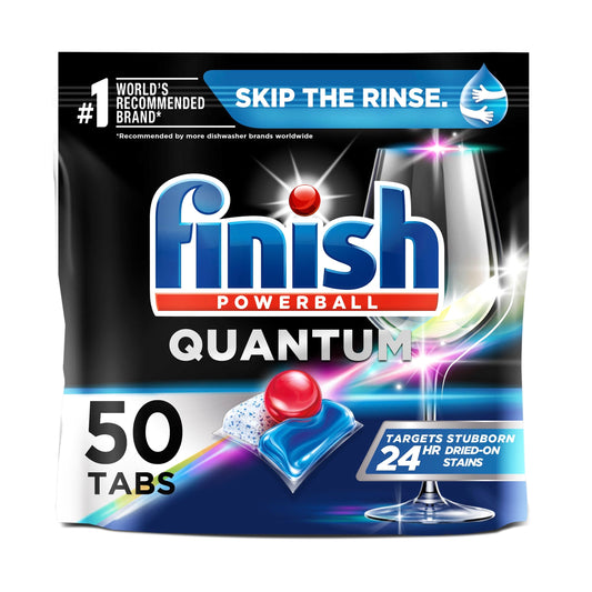 Finish Quantum Dishwasher Detergent Tablets 50ct