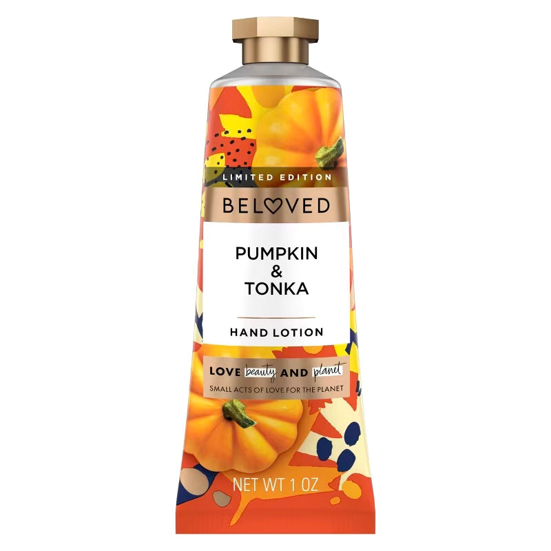 Beloved Pumpkin & Tonka Hand Lotion, Travel Size - 1oz