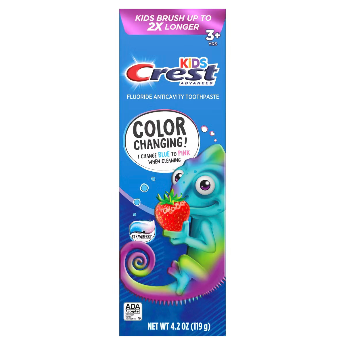 Crest Kids' Advanced Color Changing Toothpaste - 4.2oz (click for flavor options)