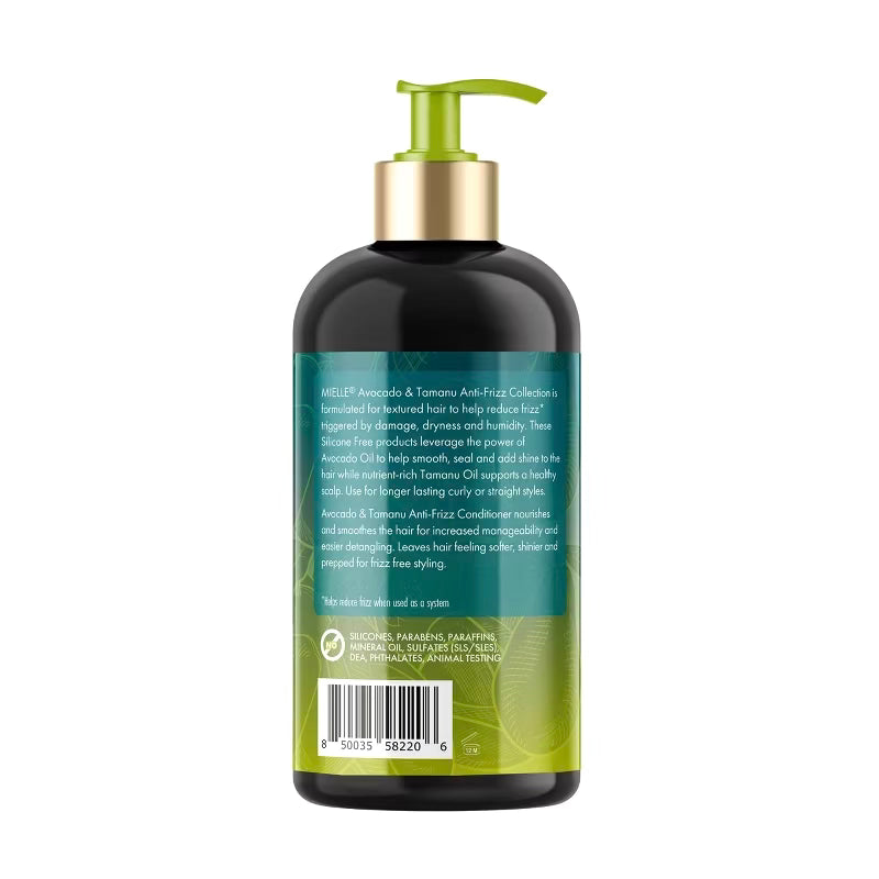 Mielle Organics Avocado & Tamanu Anti-Frizz Conditioner - 12 fl oz