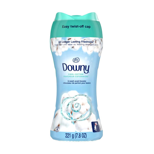 Downy In-Wash Laundry Scent Booster Beads - Cool Cotton, 7.8 oz