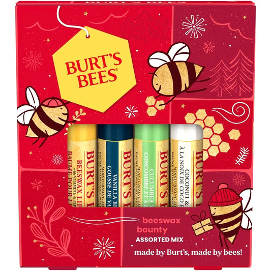 Burt's Bees Beeswax Bounty Assorted Lip Balm Gift Set