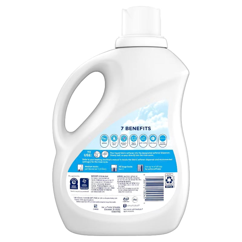 Suavizante de telas líquido Downy Free &amp; Gentle Ultra de 88 oz