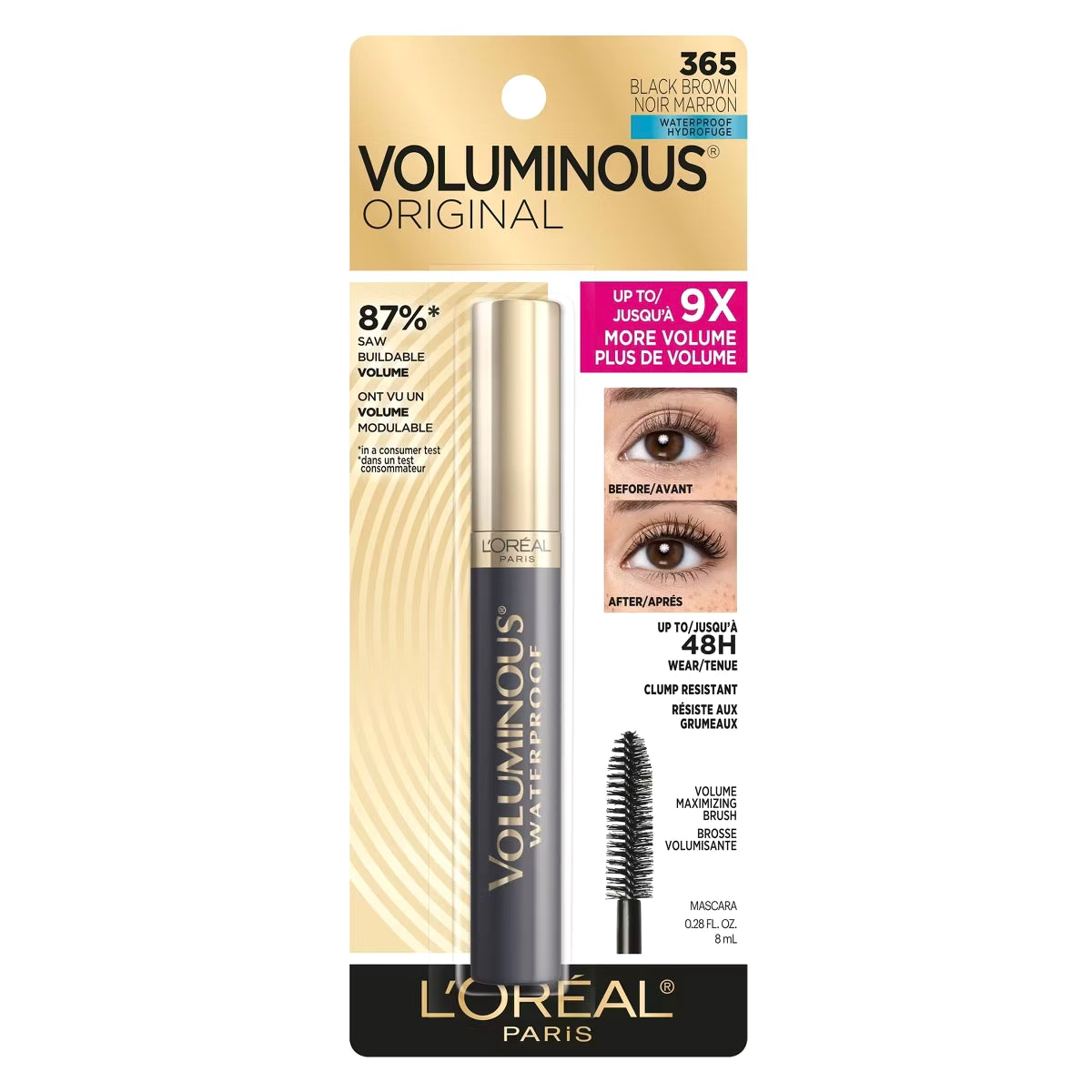 L'Oreal Paris Voluminous Original Mascara (Click For All Options)