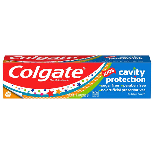 Colgate Kids' Cavity Protection Fluroide Toothpaste - Bubble Fruit - 4.6oz