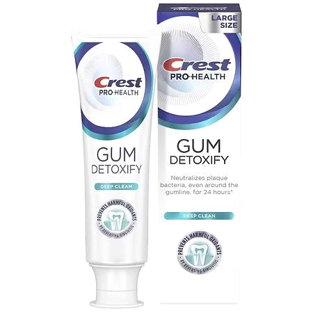 Crest Pro-Health Gum Detoxify Deep Clean Toothpaste 4.8 oz