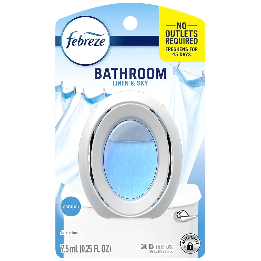 Febreze Small Spaces Linen & Sky Scent Air Freshener 1ct
