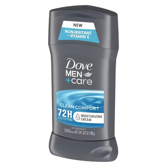 Dove Men+Care Clean Comfort Antiperspirant Deodorant, 2.7 oz