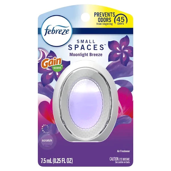 Febreze Small Spaces Air Freshener Gain Moonlight Breeze 1ct