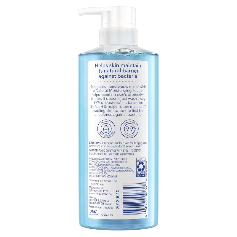 Safeguard Liquid Hand Soap Ocean Breeze - 15.5 fl oz