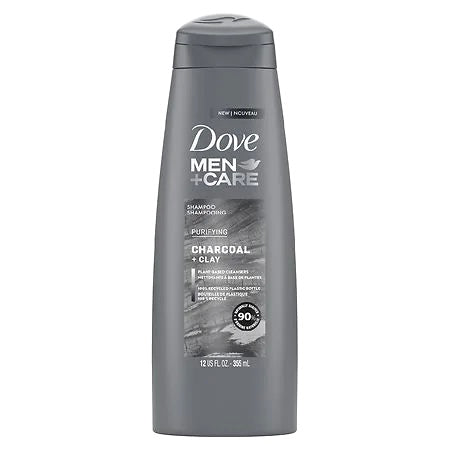 Dove Men+Care Shampoo Charcoal + Clay 12.0oz