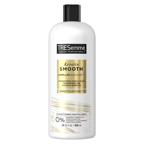 Tresemme Keratin Smooth Formulated with Lamellar-Discipline Conditioner for Frizzy Hair - 28 fl oz