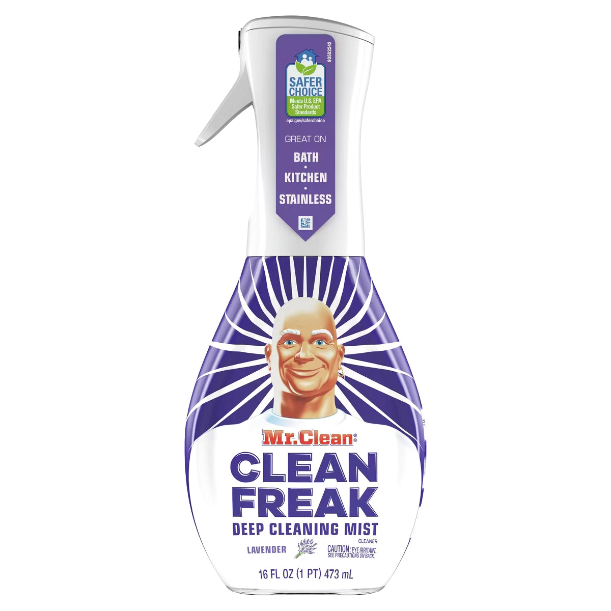 Mr. Clean Clean Freak All Purpose Cleaner Spray, Multi-Surface Cleaning, Lavender, 16 fl oz