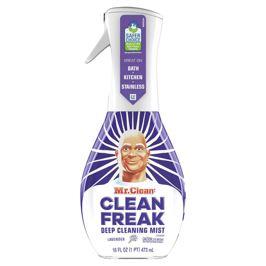 Mr. Clean Clean Freak All Purpose Cleaner Spray, Multi-Surface Cleaning, Lavender, 16 fl oz