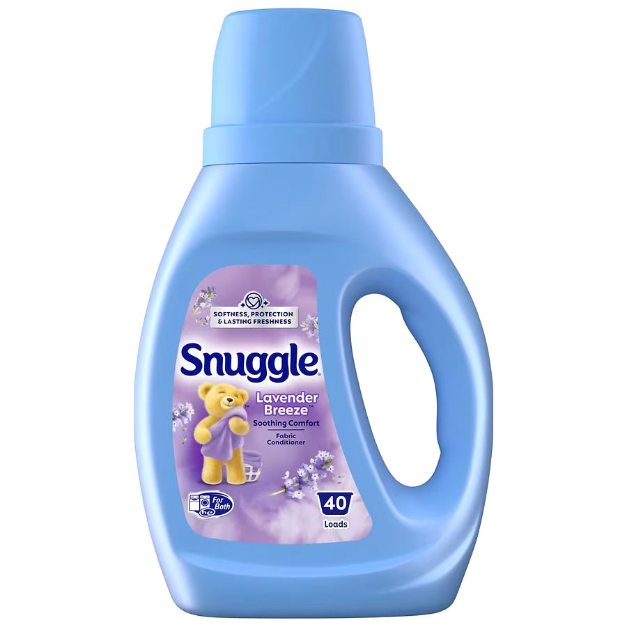 Snuggle Lavender Breeze Liquid Fabric Conditioner Lavender Breeze, 27.2 fl oz