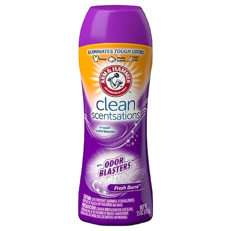 Amplificador de aromas Arm &amp; Hammer Clean Scentsations, limpiador de olores Fresh Burst de 15,0 oz