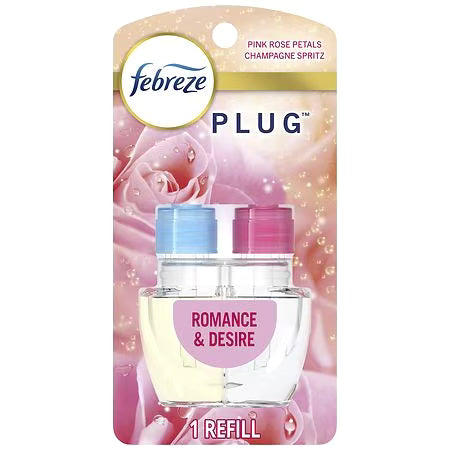 Recambio de ambientador Febreze PLUG Romance &amp; Desire 1 unidad