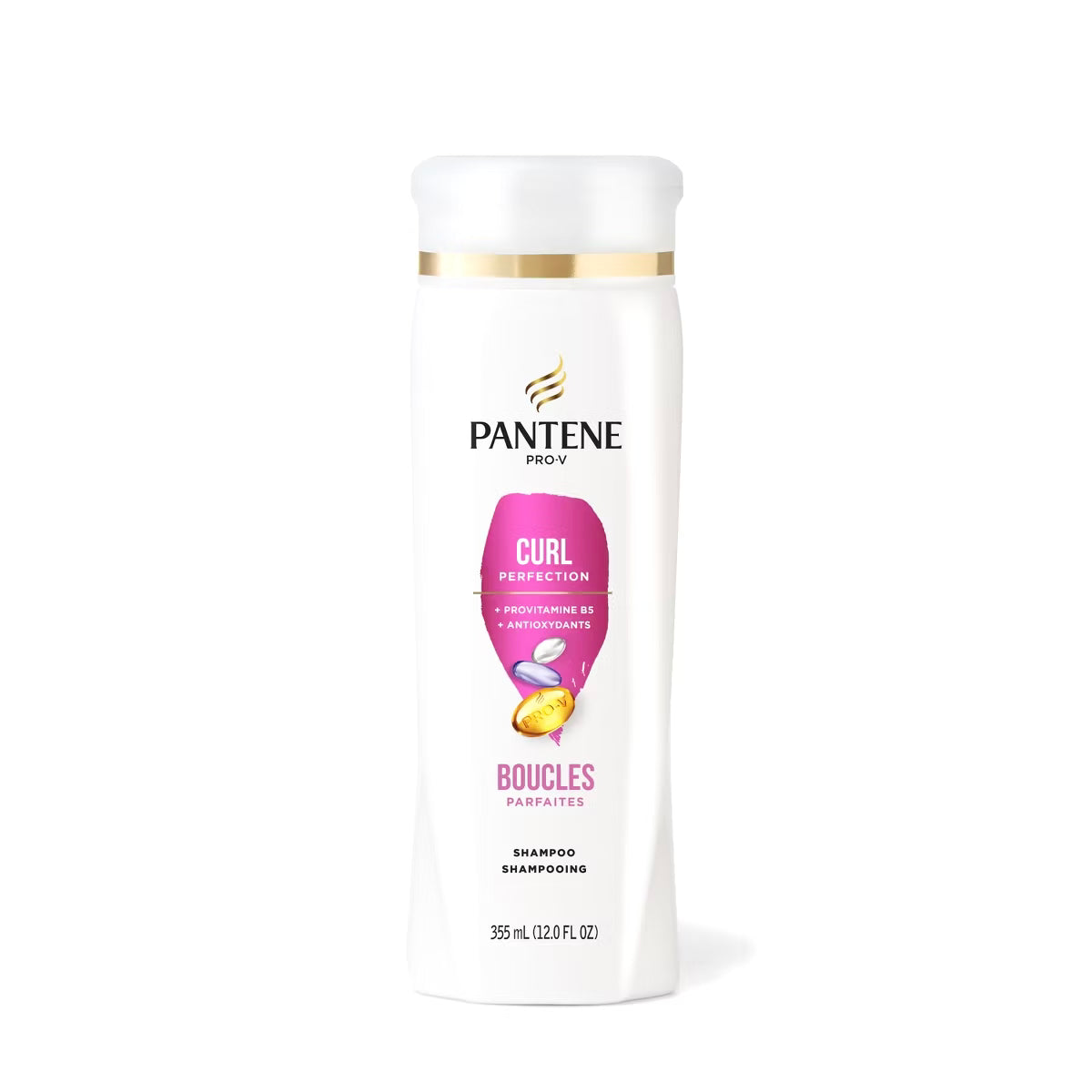 Pantene Curl Perfection Shampoo Creamy berries, 12.0 fl oz