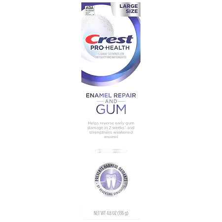 Crest Pro-Health Enamel Repair and Gum Toothpaste Advanced Whitening 4.8 oz