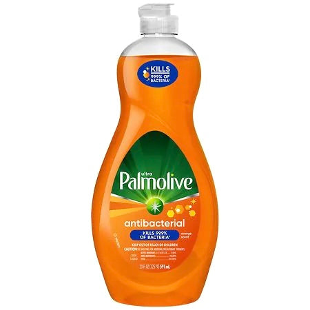 Palmolive Antibacterial Orange Ultra Liquid Dish Soap (click for options)