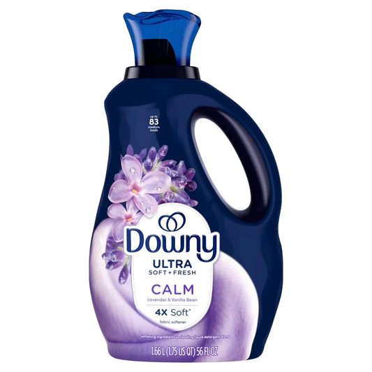 Downy Infusions Lavender & Vanilla Calm Scent Liquid Fabric Softener 83 Loads