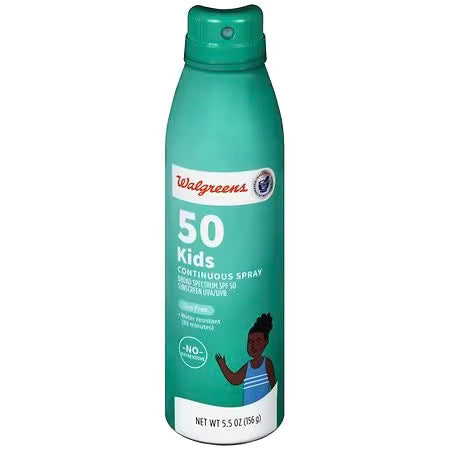 Walgreens Kids Sunscreen SPF 50 5.5oz