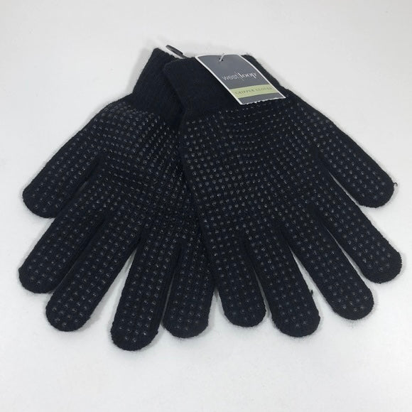 West Loop Gripper Gloves- Black