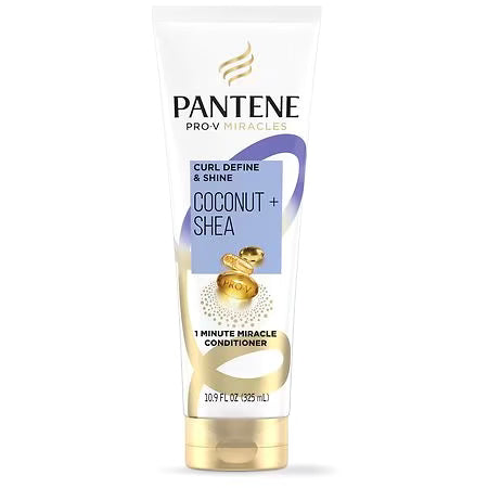 Pantene Pro-V Miracles Curl Define & Shine Coconut + Shea 1 Minute Miracle Conditioner 10.9 fl oz