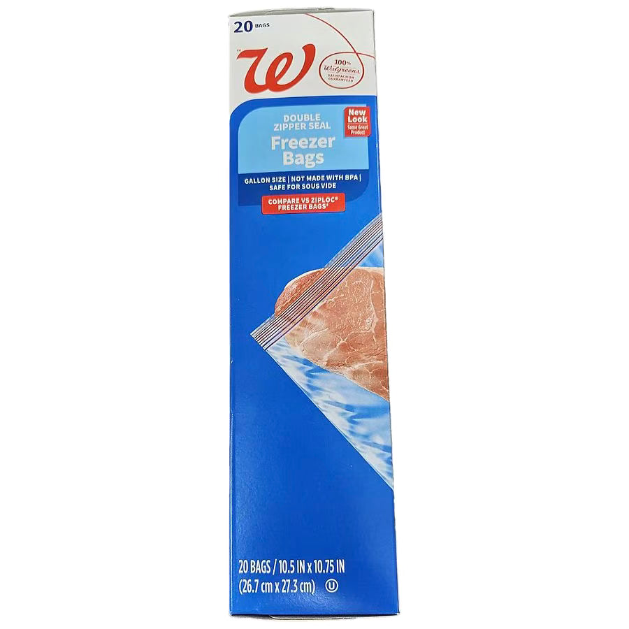 Walgreen’s Gallon Freezer Bags 20ct