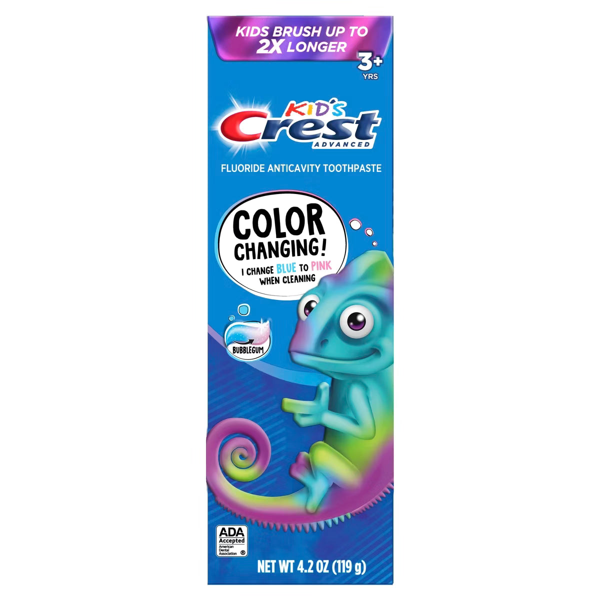 Crest Kids' Advanced Color Changing Toothpaste - 4.2oz (click for flavor options)