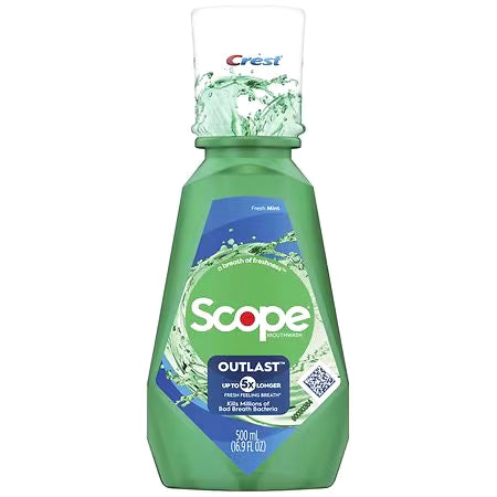 Crest Scope Outlast Mouthwash 16.9oz