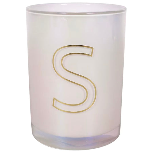 Monogram “S” Candle 9oz