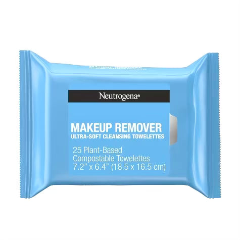 Neutrogena Facial Cleansing Makeup Remover Wipes 25ct