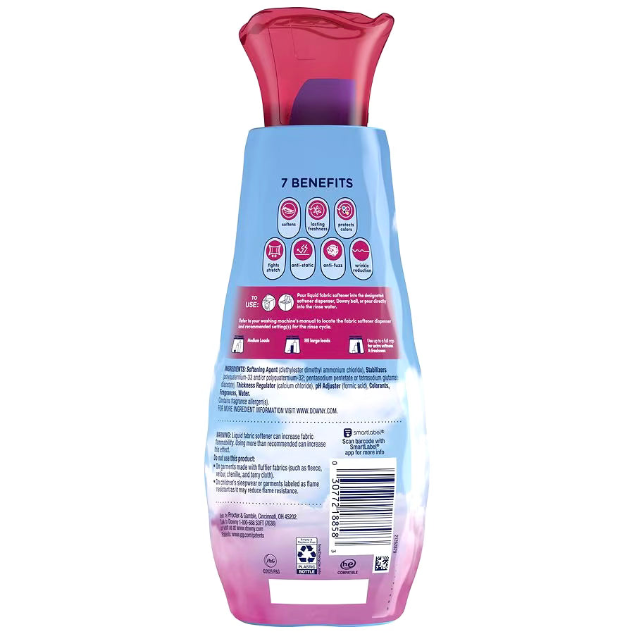 Downy Fabric Softener Liquid April Fresh, 24.0 fl oz 32 Load