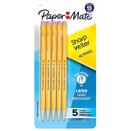 Paper mate Sharp Writer Mechanical Pencil 5ct