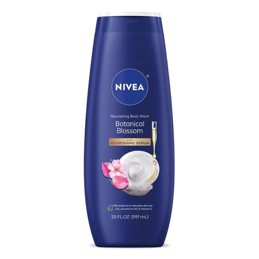 Nivea Botanical Blossom Body Wash 20oz