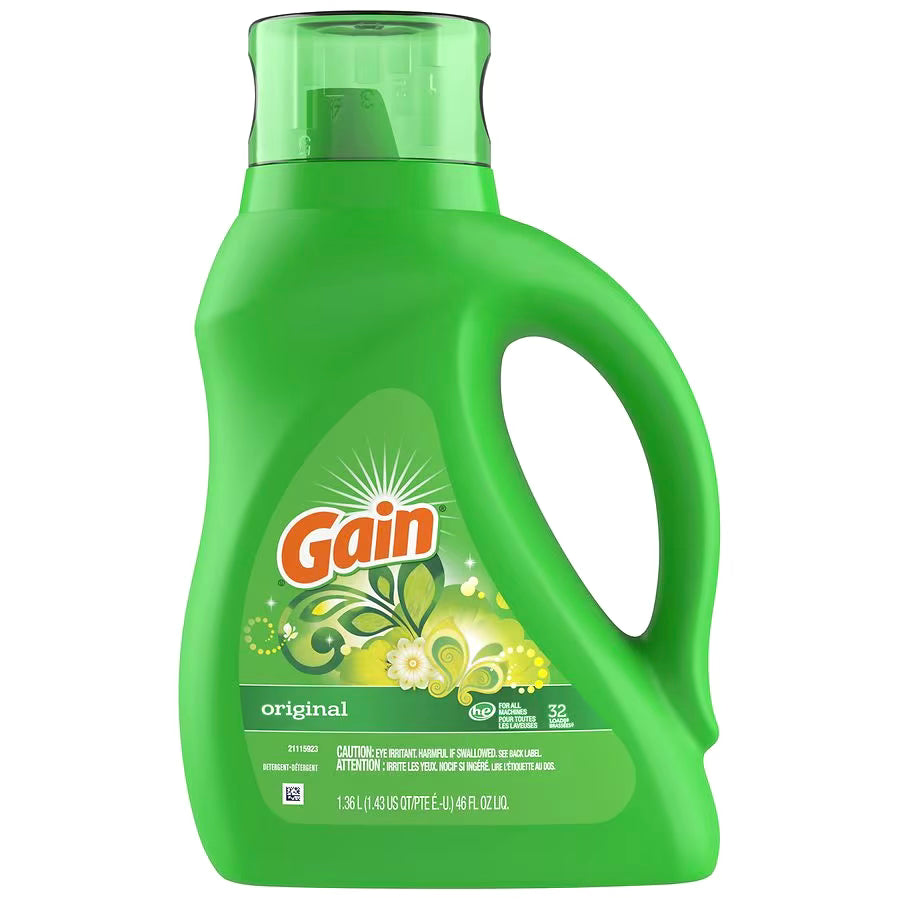 Gain Liquid Laundry Detergent 46oz
