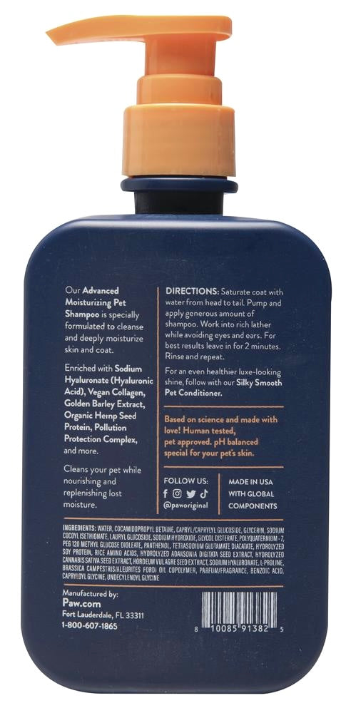 Paw Beauty Advanced Moisturizing Pet Shampoo 16oz