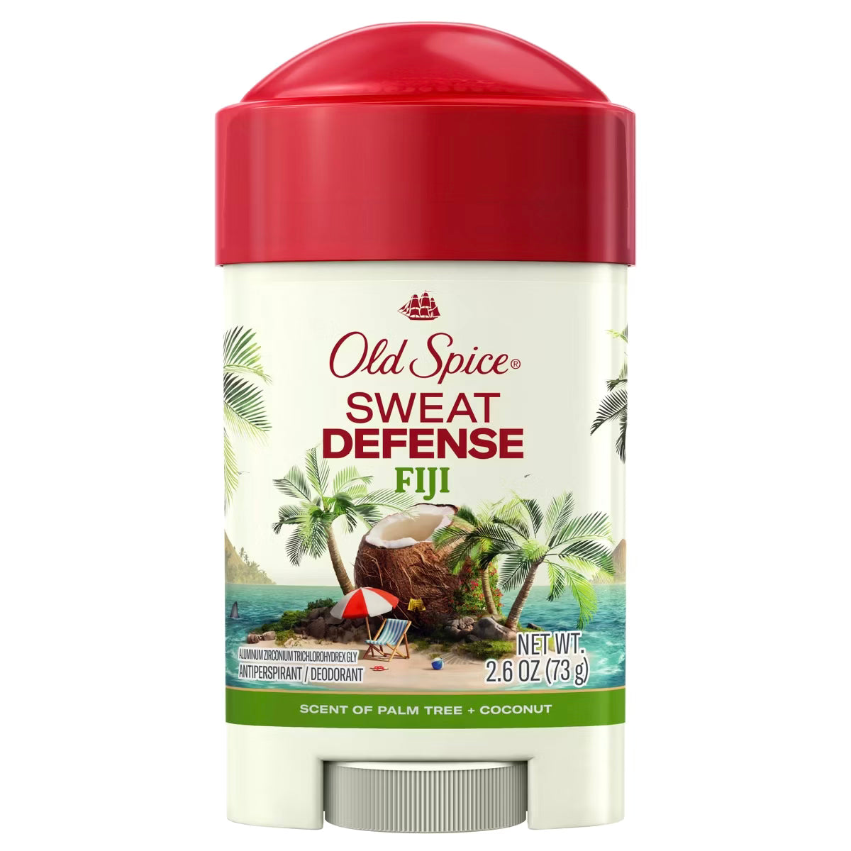 Old Spice Sweat Defense Antiperspirant Deodorant- Fiji 2.6oz