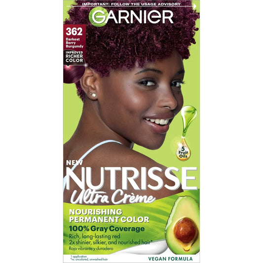 Garnier Nutrisse Nourishing Permanent Hair Color Creme (click for options)