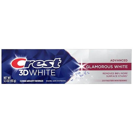 Crest 3D White Advanced Glamorous White Toothpaste 3.3 oz