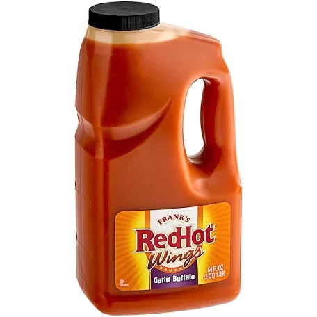 Frank's RedHot Garlic Buffalo Wings Sauce, 64oz