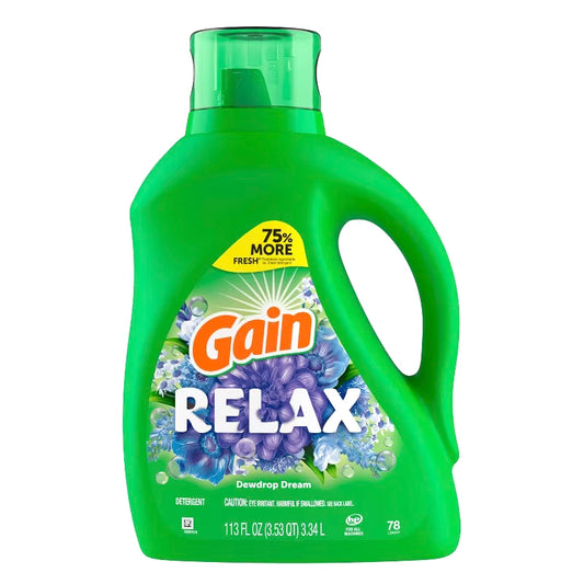 Gain Relax Laundry Detergent 88oz