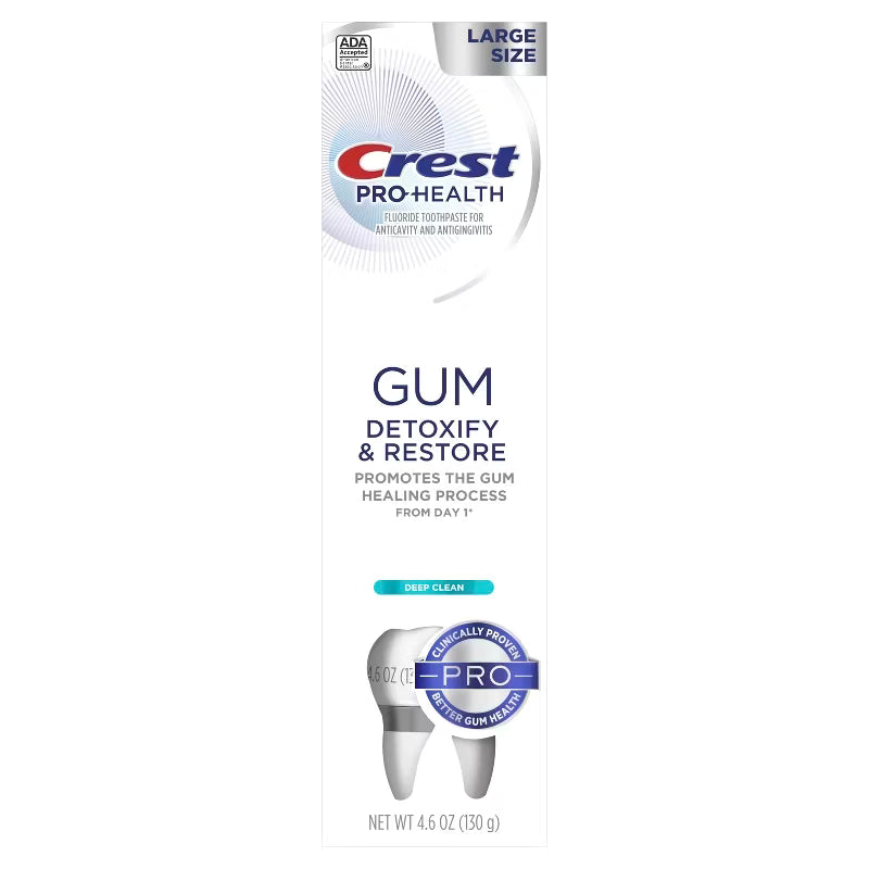 Crest Pro-Health Gum Detoxify and Restore Deep Clean Toothpaste - 4.6oz