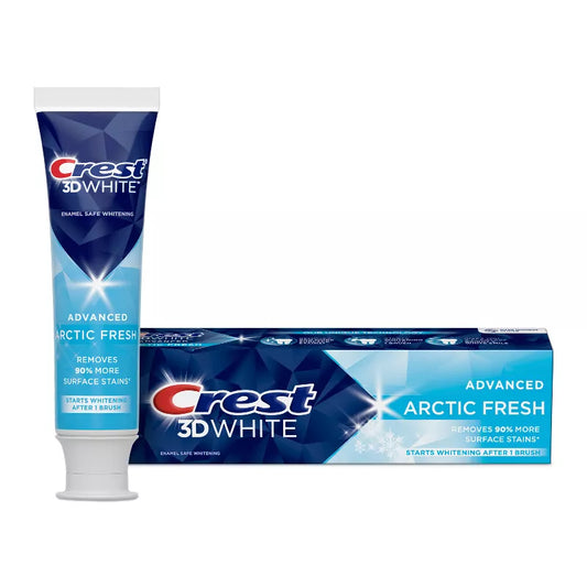 Pasta de dientes Crest 3D White Arctic Fresh de 3,3 oz***