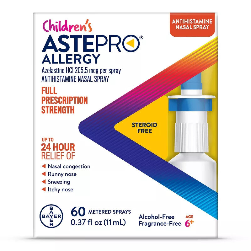 Spray nasal para alergias Astepro para niños, 60 unidades 